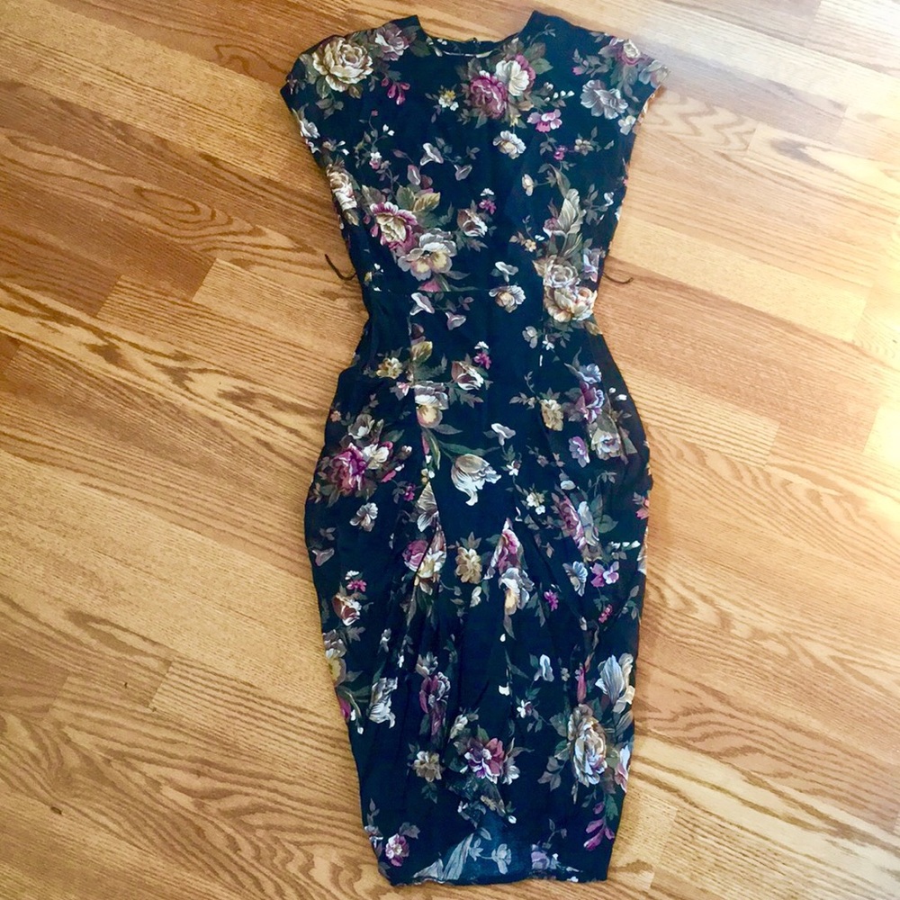 Vintage floral dress